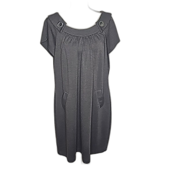 Dress by Evan-Picone Shift Gray Size 16 - Picture 1 of 5